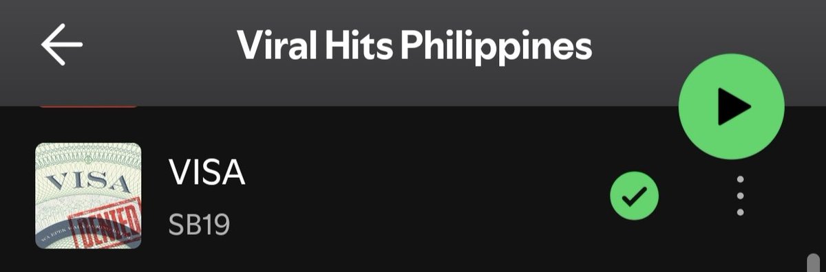 sb19_spotify's tweet photo. 🚨 A’TIN, WE’RE GOING VIRAL! 🚨

VISA by SB19 is now included in Spotify’s VIRAL HITS PHILIPPINES playlist! 🇵🇭🔥 This is huge, and it means people are discovering the song everywhere.

Let’s keep the momentum going:
▶️ Stream “VISA” on repeat
💚 Save it to your library
📢 Share the playlist and the song

The more we stream, the longer it stays viral. Let’s show the power of SB19's music! 💥

https://t.co/19r4U9oRds

@SB19Official
#SB19 #VISA #ViralHitsPH #StreamVISA #SB19VISA