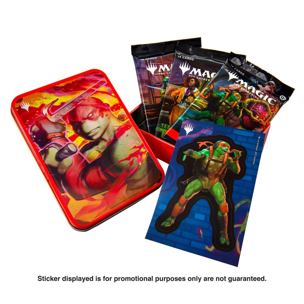 ad Magic: The Gathering Teenage Mutant Ninja Turtles Tins