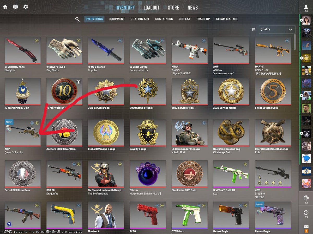NemNature's tweet photo. Just got the new AWP from the terminal W's

Which gloves go better with it? https://t.co/IMlGzfdZPH