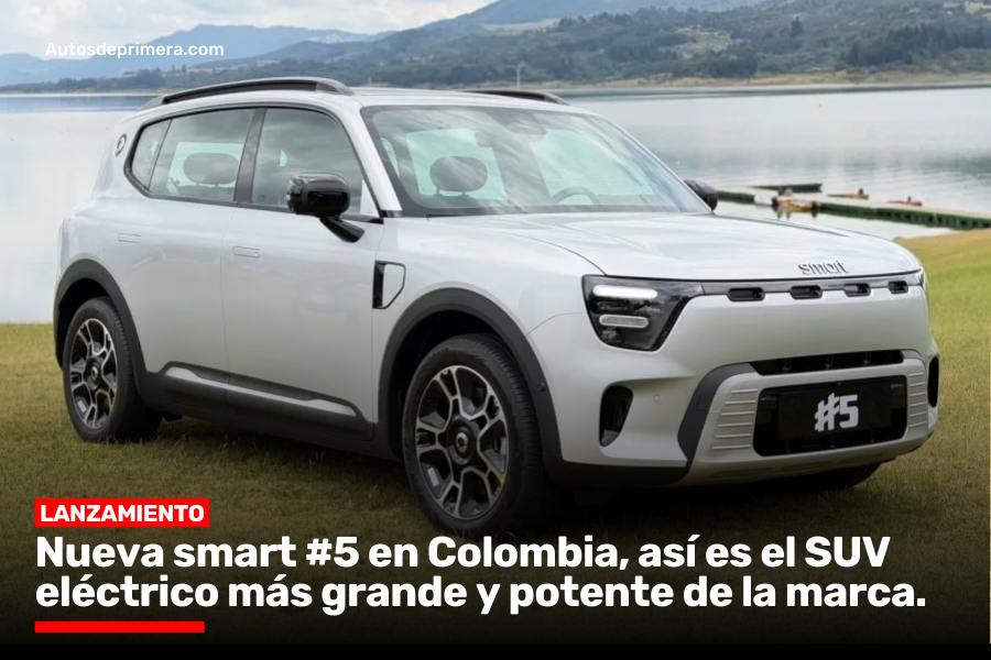 Autosdeprimera's tweet image. #LANZAMIENTO | La nueva smart #5 expande el portafolio de la marca en Colombia y está disponible en dos versiones: Pro+ y Brabus. Ofrece una autonomía de hasta 590 km (ciclo WLTP). 

Más novedades aquí: autosdeprimera.com/autos-de-prime…

#smart5 #SmartAutos