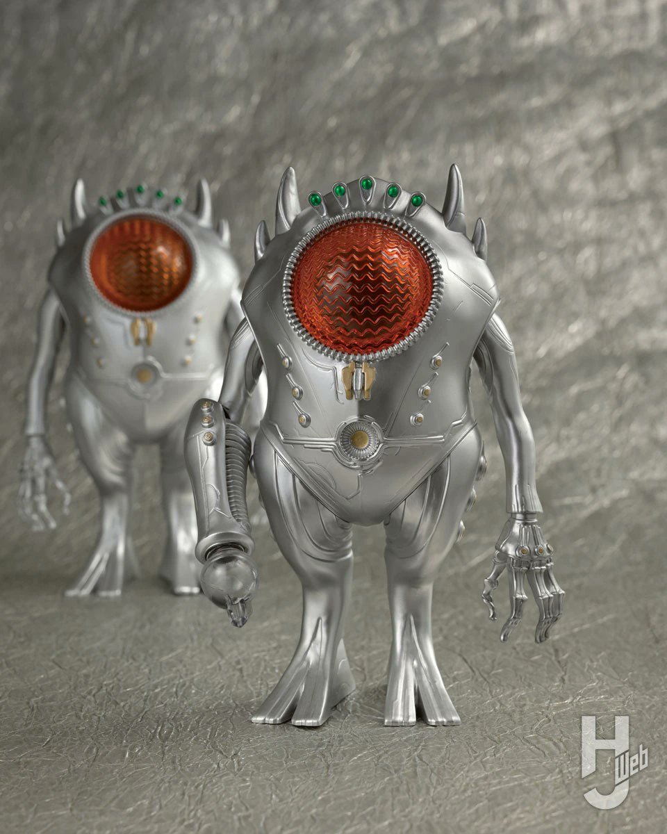 H.M.S.の「甲府事件の宇宙人」が ソフビフィギュアとなって登場