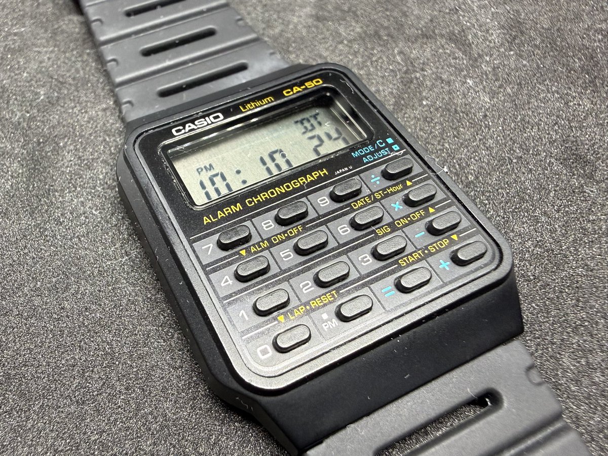 mu4ma6's tweet photo. ビンテージ 腕時計 コレクション
CASIO CA-50
#バックトゥザフューチャー #BackToTheFuture #BTTF https://t.co/OoBReclpVB