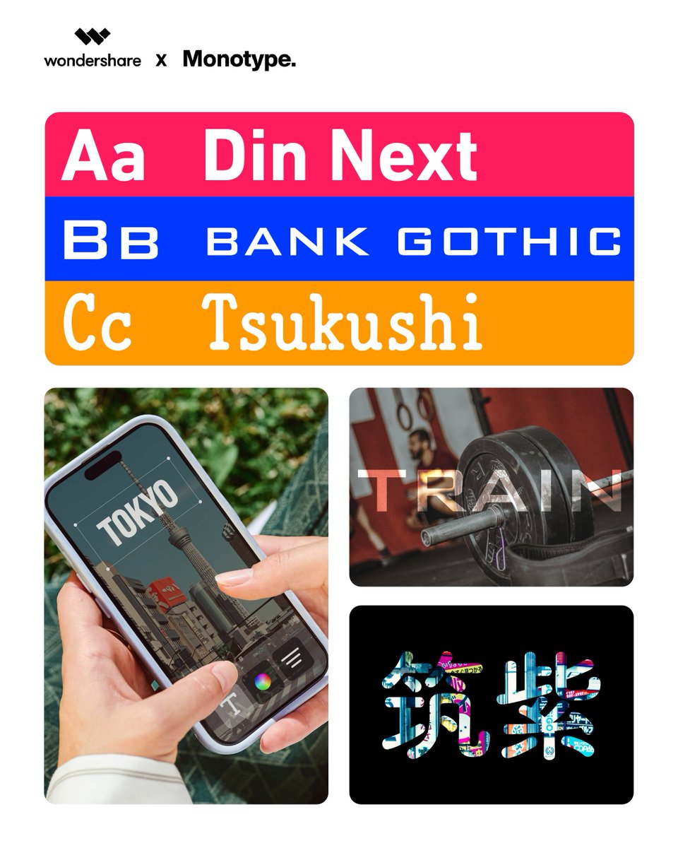 Monotype.｜日本公式アカウント tweet media