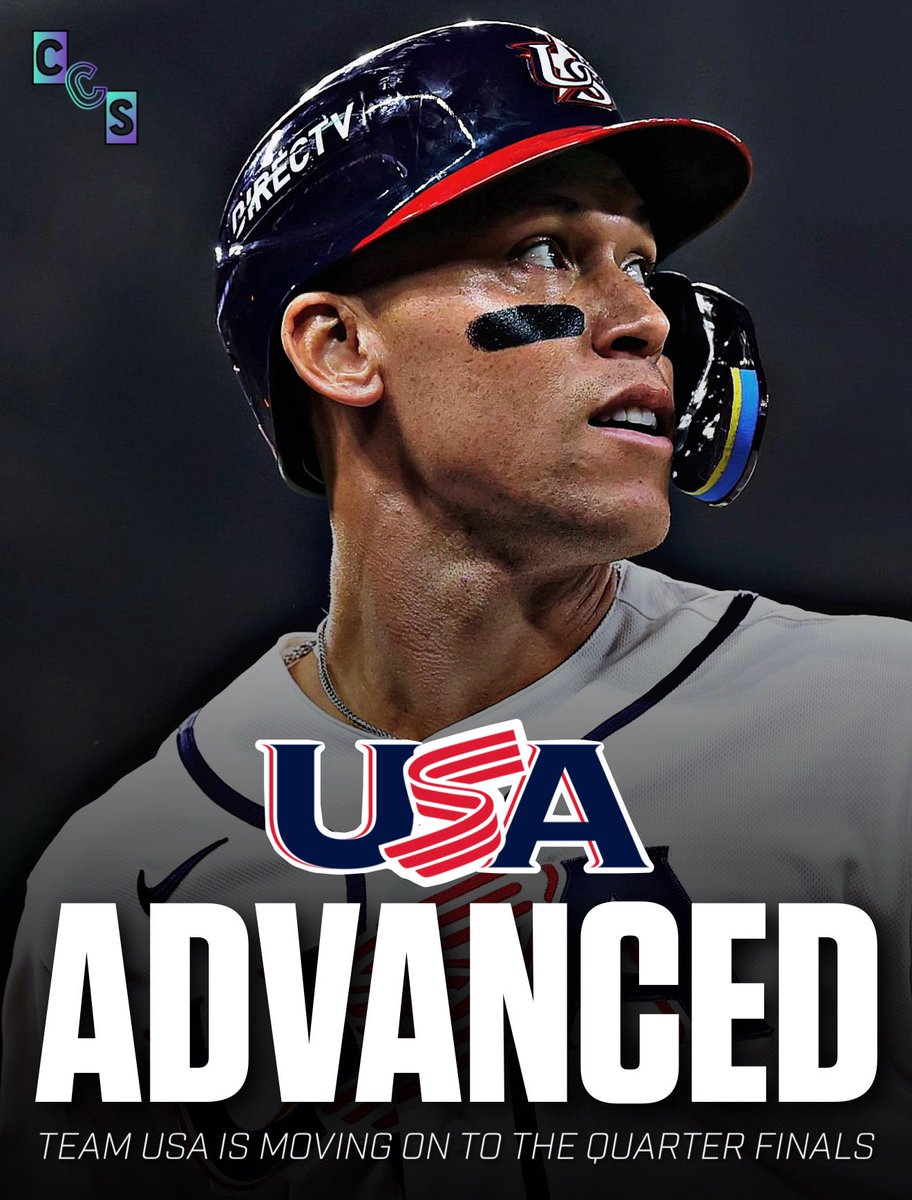 concretecityccs's tweet photo. Team Italy gets it done and Team USA is moving on to the quarterfinals 🇺🇸⚾️ 
#TeamUSA #WorldBaseballClassic #USA #Baseball #WBC https://t.co/qGTCZUjtbo