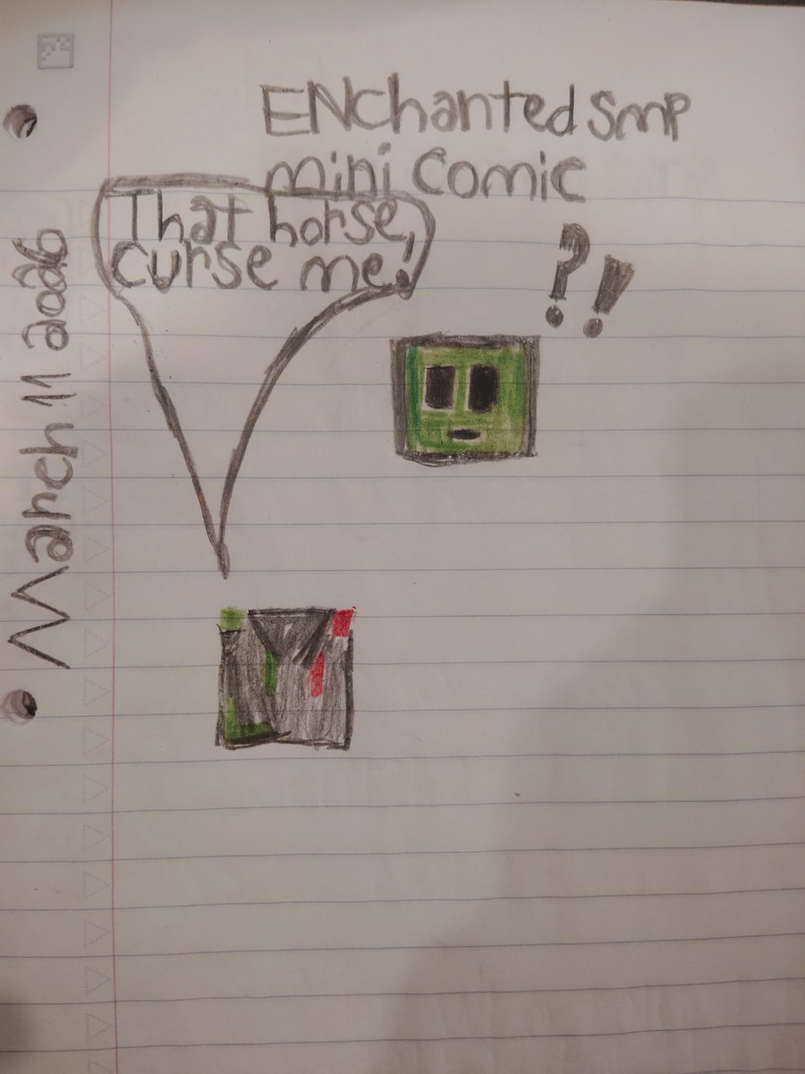 Deltheus123's tweet photo. Tale from some time ago
#enchantedsmp #Minicomic #Art https://t.co/s5Oak54fJW
