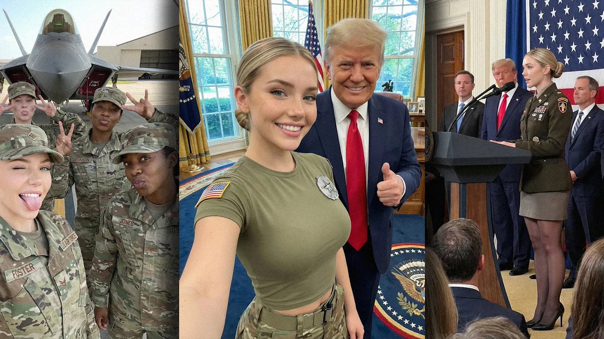 Just one day after Republican billionaire Bill Ackman gave his best wishes to an obviously fake account posing as a young write woman comes news that a million thirsty MAGA men have been following and buying pics from a total AI-generated soldier named "Amy Foster."