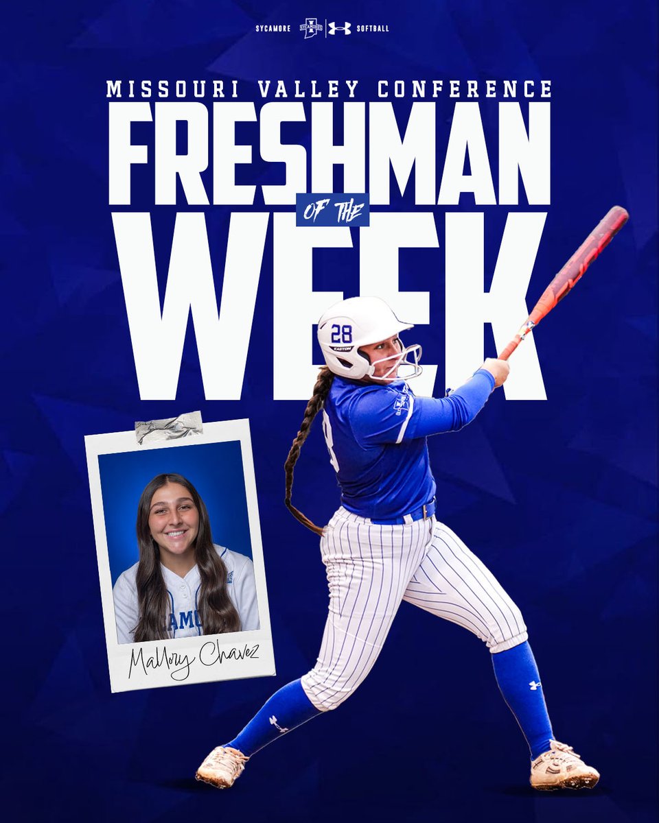 Mallory Chavez was named Missouri Valley Conference Freshman of the Week ⚡
🔗 tinyurl.com/324csjzz

#MarchOn