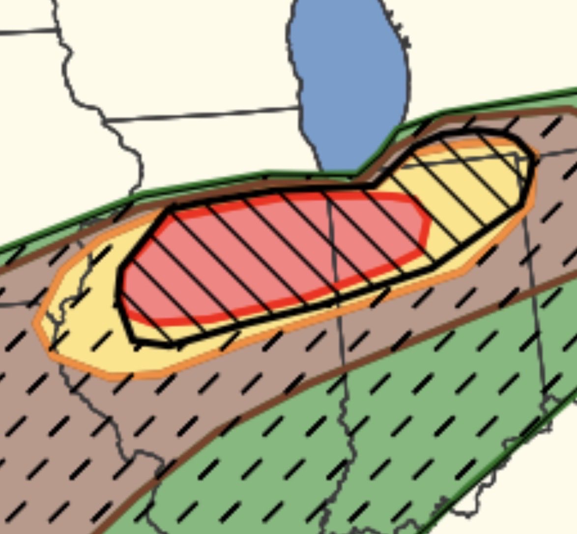 CIG 2.

Well done, <a href="/NWSSPC/">NWS Storm Prediction Center</a>. 👏🏻
