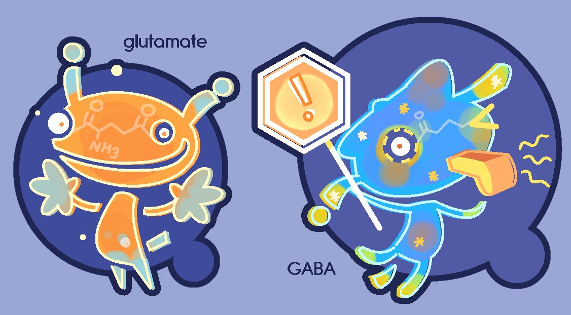 planning on drawing a series of neurotransmitters but uhh here for now