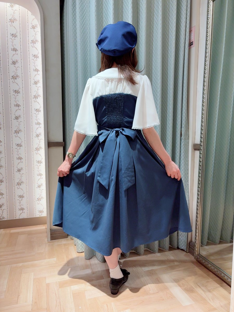 New Classical Lady ワンピース ブルー/サックス/ブラック ¥11,550