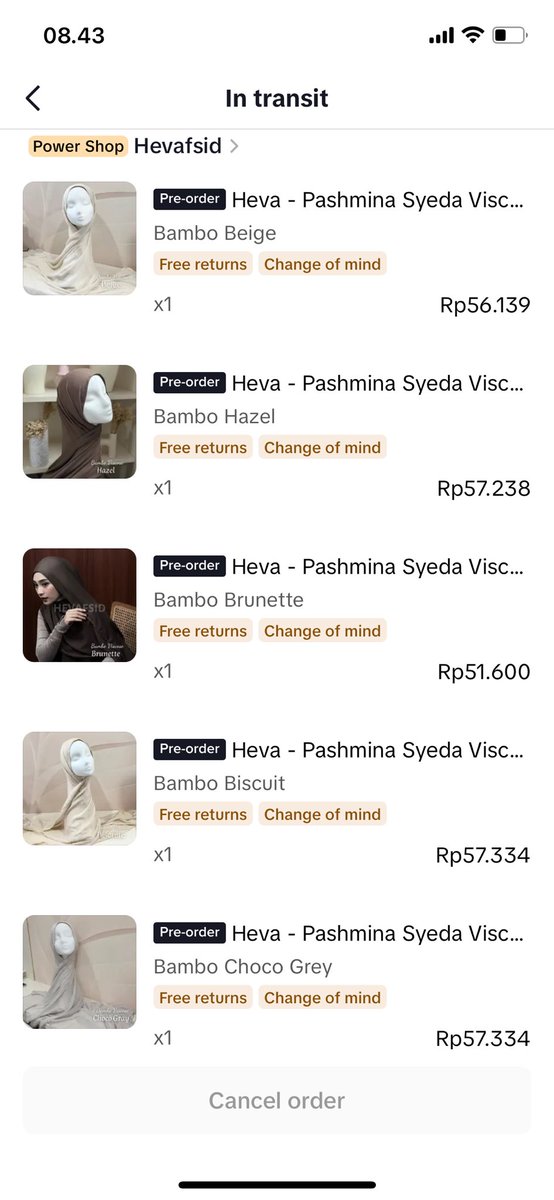 prelovedcila's tweet photo. Pashmina Viscose Bambo Heva—40k/each
bisa 🍊 yaa, pengiriman start besok💗 https://t.co/Sse5MSRrzA