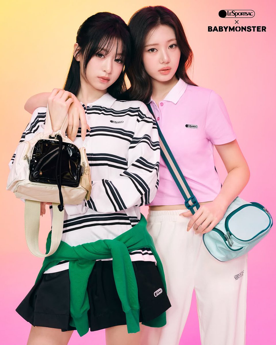 #RORA Y #AHYEON X Resport Sack  

#BABYMONSTER #베이비몬스터 <a href="/YGBABYMONSTER_/">BABYMONSTER</a>