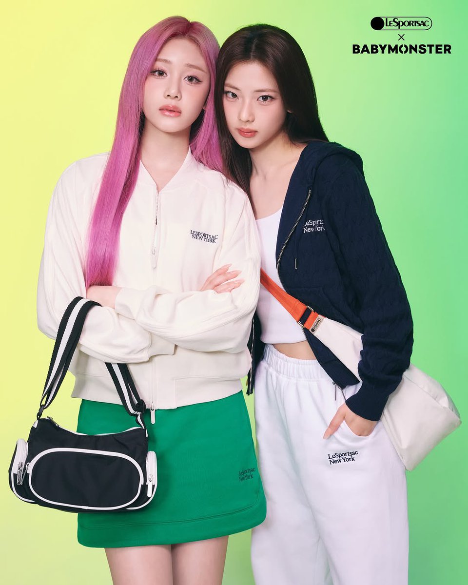 #PHARITA Y #RUKA X Resport Sack  

#BABYMONSTER #베이비몬스터 <a href="/YGBABYMONSTER_/">BABYMONSTER</a>