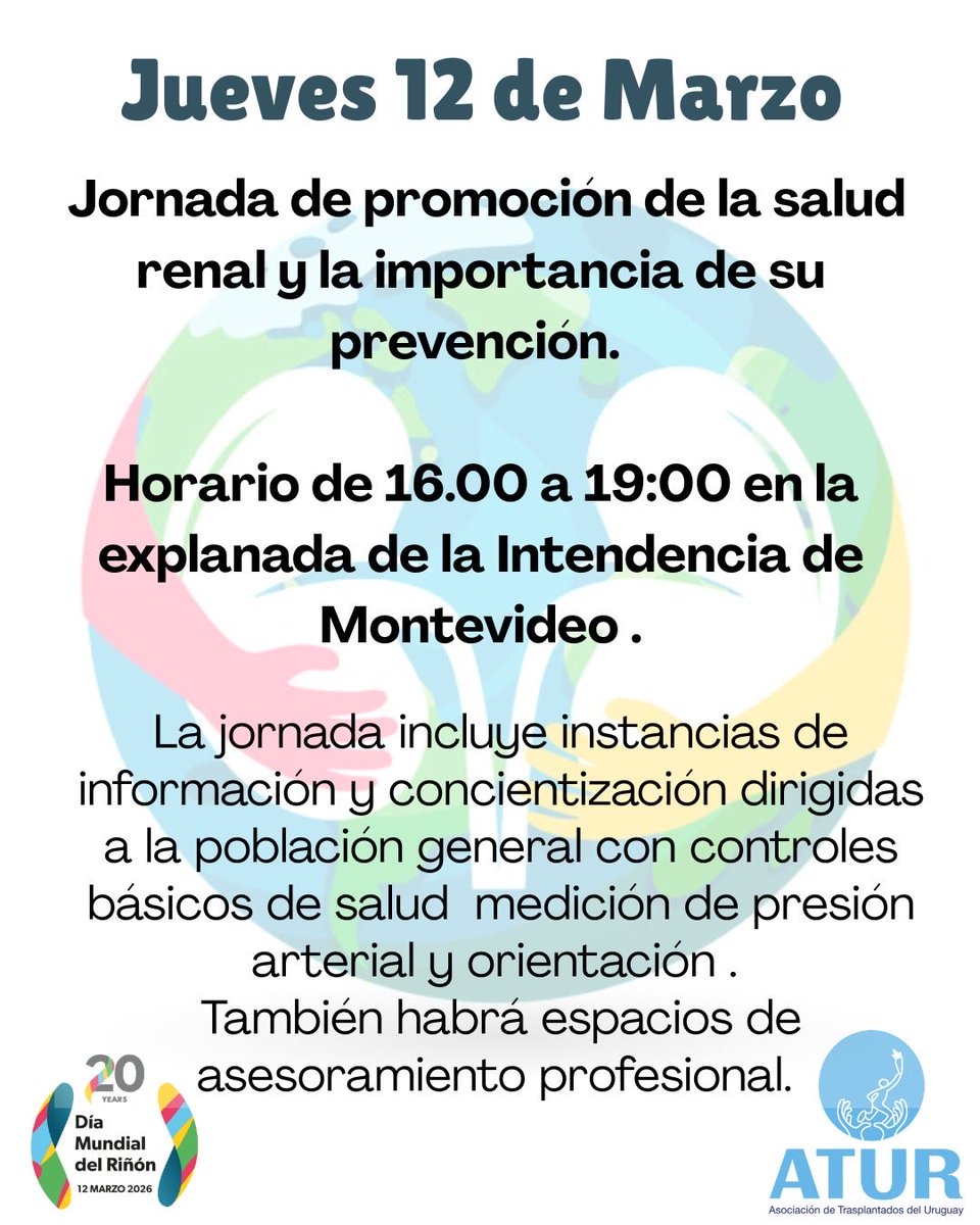 ATUR Trasplantados tweet media