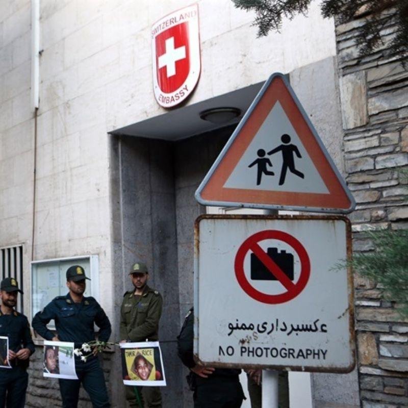 RyanRozbiani's tweet photo. BREAKING 🇨🇭🇮🇷: Switzerland Announces it Will Shut Its Embassy in Iran

So much for being neutral... https://t.co/HG8AhDHXF1
