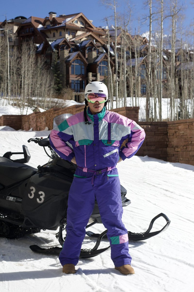 KickstarterKarl's tweet photo. telluride gay ski week day 1 fit 🏔️⛷️🏳️‍🌈 @GaySkiWeek @Telluride https://t.co/QjKv6tDJiW