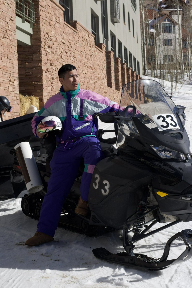 KickstarterKarl's tweet photo. telluride gay ski week day 1 fit 🏔️⛷️🏳️‍🌈 @GaySkiWeek @Telluride https://t.co/QjKv6tDJiW