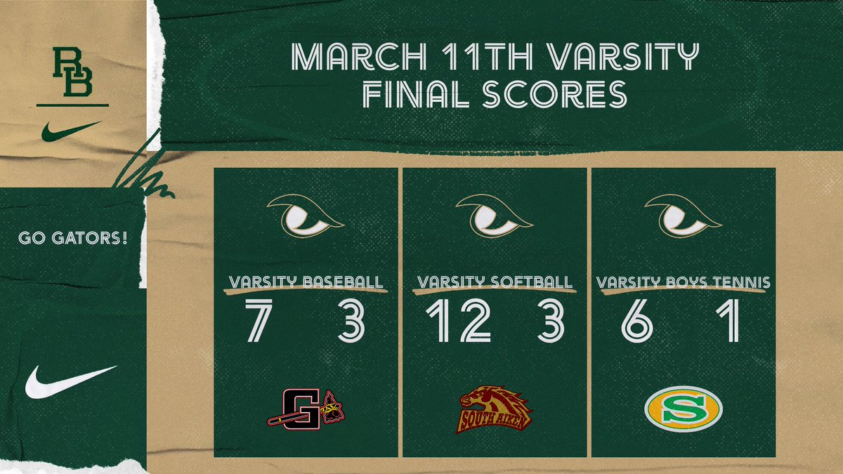 River Bluff HS Gator Athletics tweet media