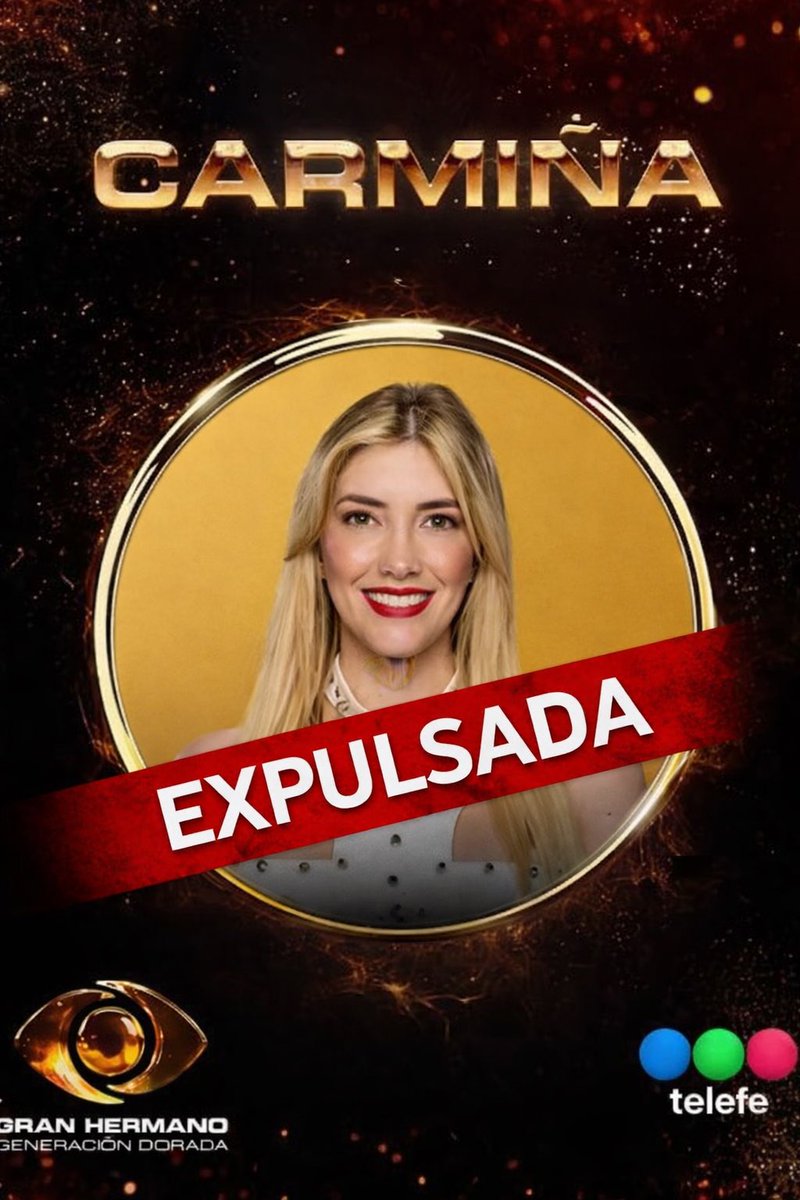 RealTimeRating's tweet photo. LA SANCIÓN A CARMIÑA: QUEDÓ EXPULSADA. https://t.co/Qsmkw1CZBk