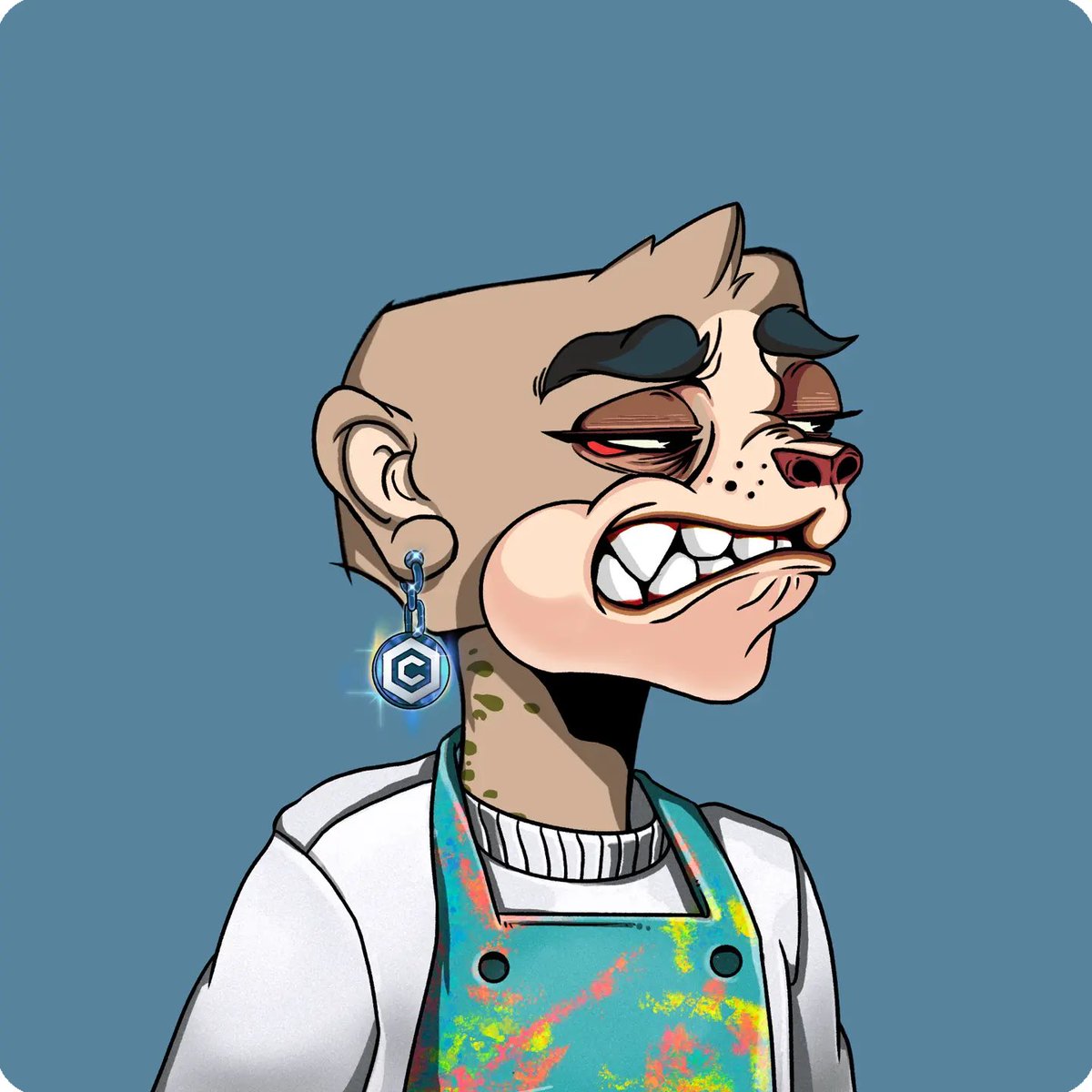 ChuuZao's tweet photo. @AdamWeitsman @cryptopunks Don't own, but Ive always liked this @MadMeerkatNFT https://t.co/kSijisd5Nv