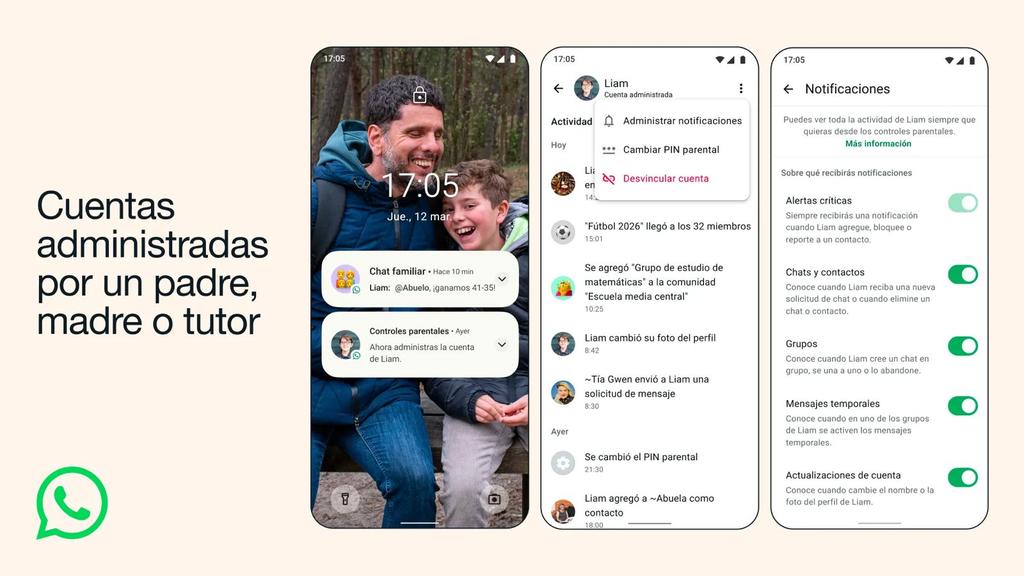 MrLinkEc's tweet photo. 🚨 WHATSAPP INTRODUCE CONTROL PARENTAL PARA MENORES DE 13 AÑOS 📱👨‍👩‍👧

WhatsApp comenzó a implementar una nueva función de cuentas administradas por padres, madres o tutores, diseñada para que menores de 13 años puedan usar la app bajo supervisión directa.

Con esta modalidad, la cuenta del menor queda vinculada al teléfono del adulto, quien tendrá acceso a configuraciones de privacidad y control de la cuenta mediante un PIN parental.

🔐 Cómo configurar una cuenta administrada:

1️⃣ Descarga WhatsApp en el teléfono de tu hijo/a.
2️⃣ Abre la app y toca Aceptar y continuar.
3️⃣ En el menú selecciona “Crear una cuenta administrada por un padre, madre o tutor”.
4️⃣ Registra y verifica el número de teléfono del menor.
5️⃣ Ingresa la fecha de nacimiento para confirmar su edad.
6️⃣ Vincula la cuenta escaneando el código QR desde el teléfono del padre o tutor.
7️⃣ Verifica que eres adulto y crea un PIN parental de 6 dígitos para administrar la cuenta.
8️⃣ Finaliza la configuración en el dispositivo del menor.
🛡️ Con este sistema, los padres podrán gestionar configuraciones de seguridad y privacidad de la cuenta del menor.
⚠️ Importante: esta función aún no está disponible en todas las regiones y WhatsApp la está desplegando de forma gradual.
📖 Más información:
 https://t.co/AB3x0ywsMH
#Ciberseguridad #WhatsApp #ControlParental #SeguridadDigital #Tecnología #NoseDejenHackear 😎