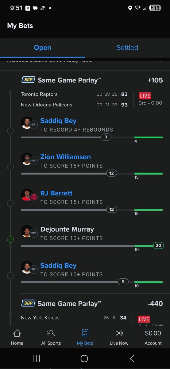 All we need from the pels game 🤞🏼