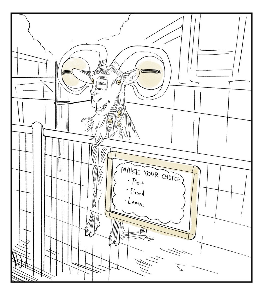 Libra, Creature of Night in the zoo.