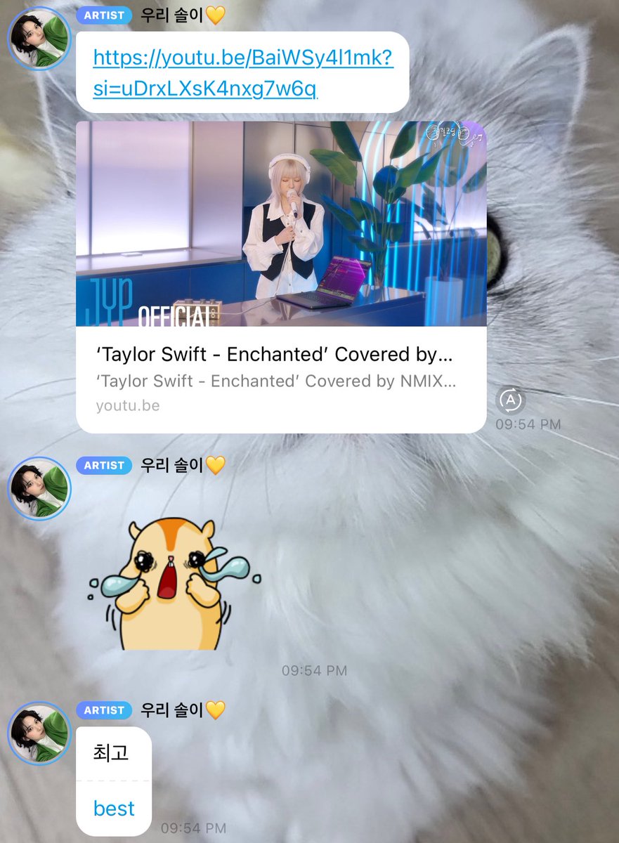 bae always supporting her lily unnie