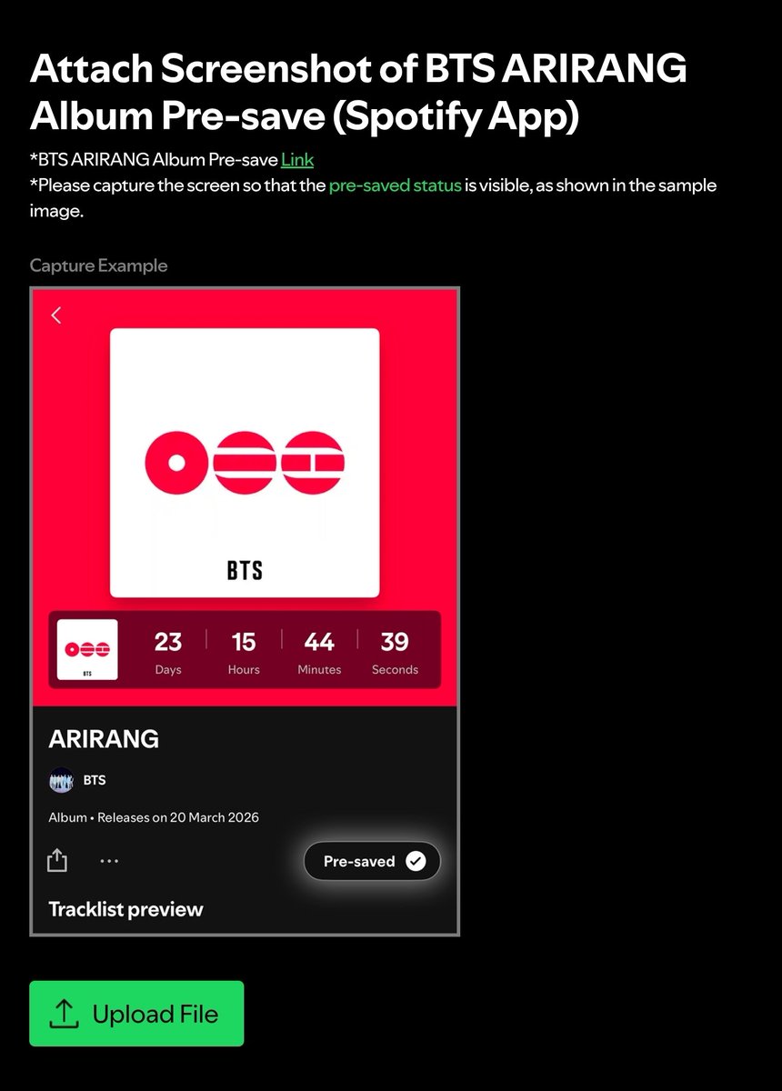 Spotify Premium x BTS presenta #SWIMSIDE 

Un evento especial en Corea donde ARMY podrá disfrutar de un paseo en crucero por el río Han acompañado por la música de BTS.

📍 Yeouido Hangang Park 
📅 27 al 29 de marzo

Para participar, los usuarios de Spotify Premium deben realizar