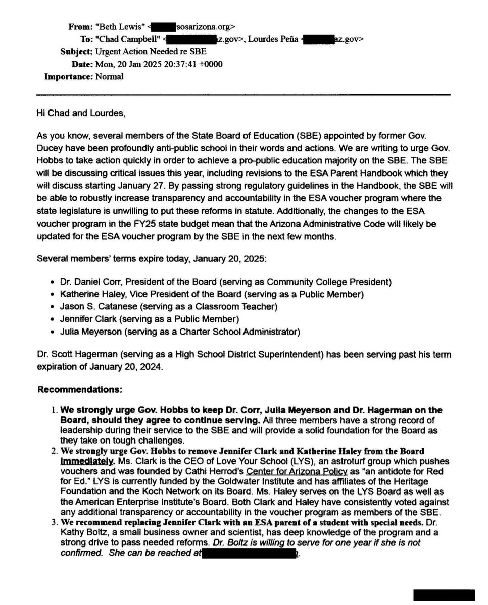 Corey A. DeAngelis, school choice evangelist tweet media