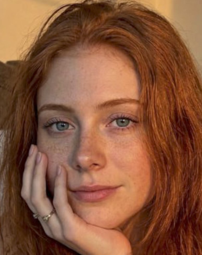 MeLeeOliver's tweet photo. @WilemElliott @lilycoy__ My Dude, this is so obviously AI generated! The freckles are different in literally every picture. As the husband of one soulless ginger freak, and the father of two other soulless, evil ginger twins, trust me…  the freckles do not just change! https://t.co/aW08ku9Hik