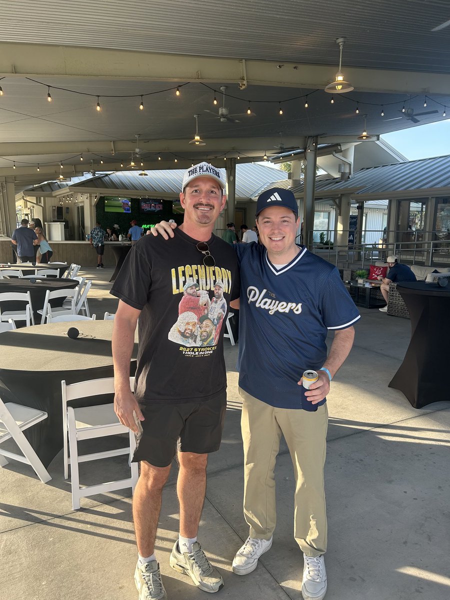 Rossi_Thoughts's tweet photo. Awesome event at The Yards. Thanks @ForePlayPod for hosting @BarstoolTrent @FrankieBorrelli @RiggsBarstool @THEPLAYERS https://t.co/lgbQKILJb9