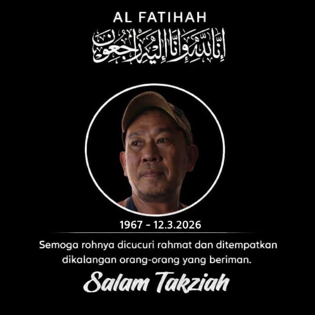 Abang Jep dah takde 😢😭

Mohon kome sedekahkan al-Fatihah untuk arwah. Brader paling sempoi, lembut tutur kata, tak berkira. 

Allahummaghfir lahu warhamhu wa 'aafihi wa'fu 'anhu