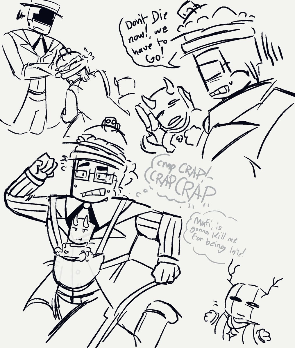 Fellownin's tweet photo. Had to try beating my art block omgh #burgerdebt https://t.co/wE93yYkCFF