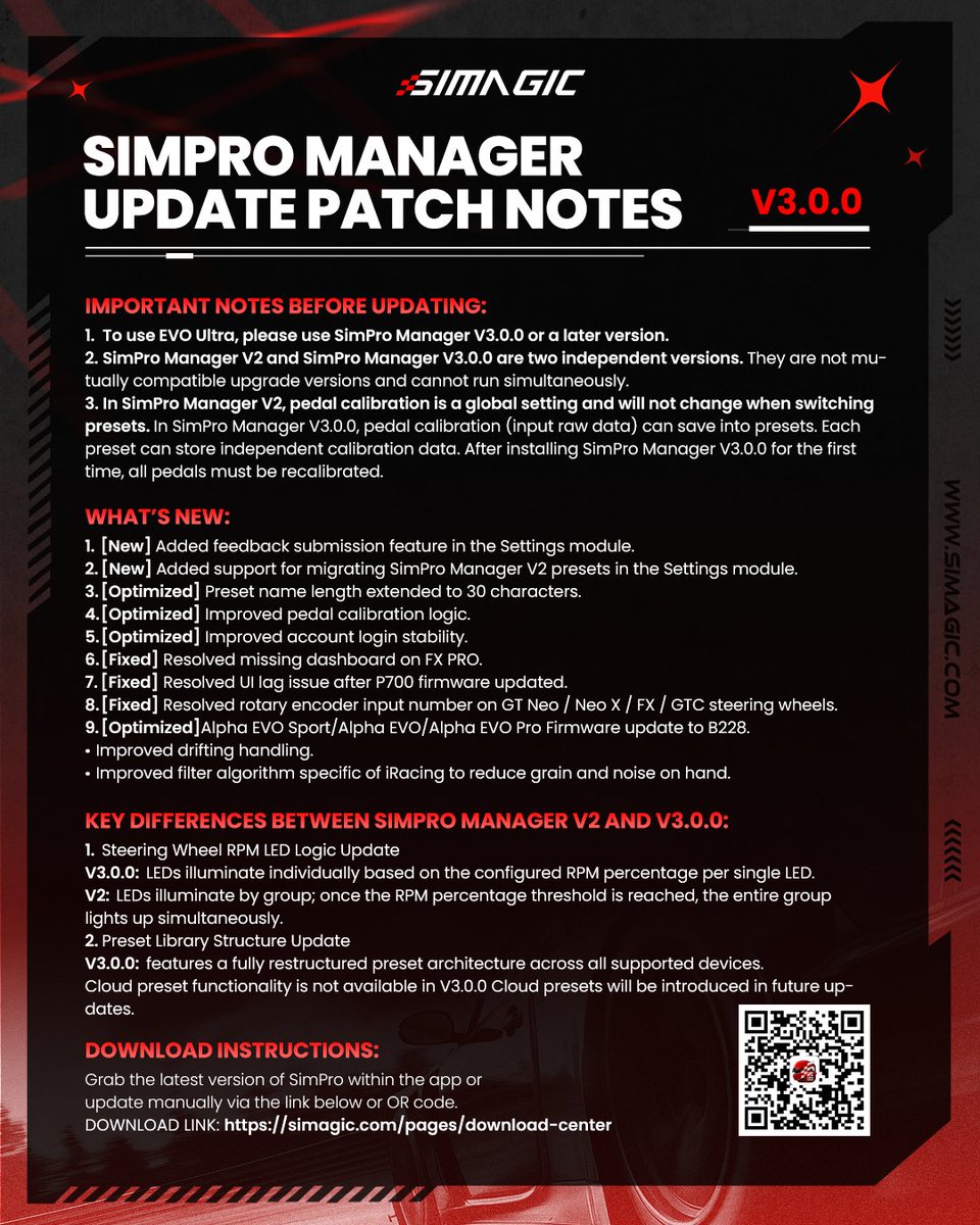 Simagic official tweet media