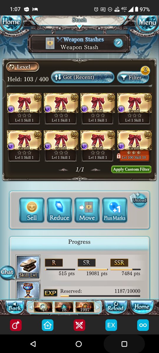 HB5566's tweet photo. How many ribbon you can get
Yesssssss
Scratch grand ticket = ribbon
Mission grand ticket = ribbon
Fr???
When this shit gonna get 4* CYGAME PLz
#グラブル https://t.co/1TDesy6IBp