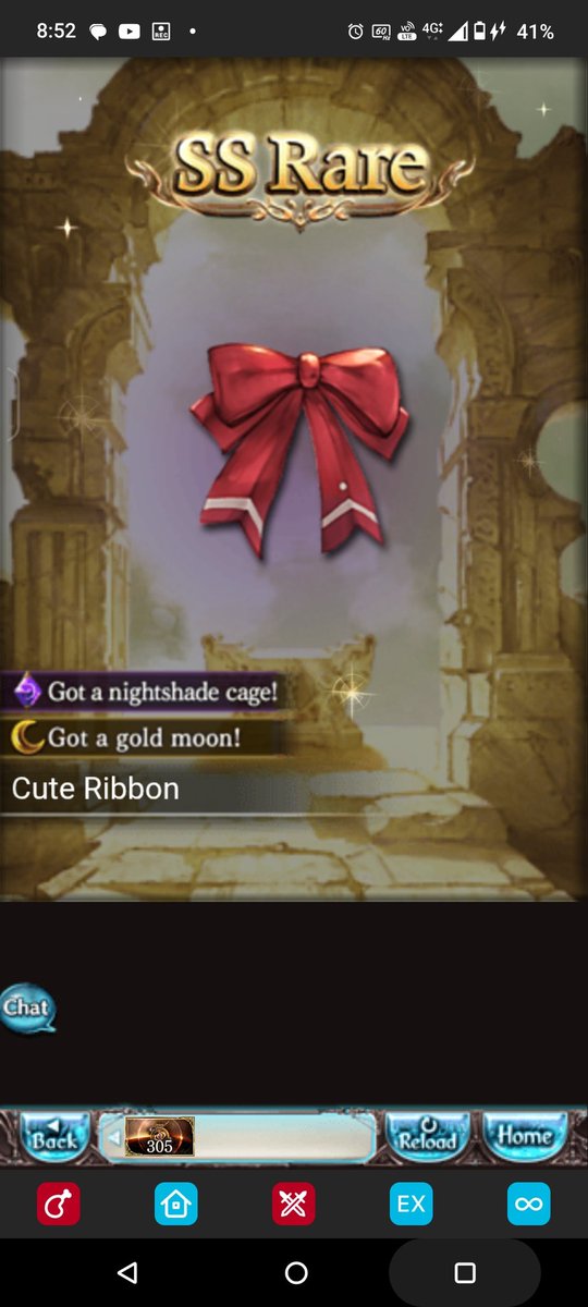 HB5566's tweet photo. How many ribbon you can get
Yesssssss
Scratch grand ticket = ribbon
Mission grand ticket = ribbon
Fr???
When this shit gonna get 4* CYGAME PLz
#グラブル https://t.co/1TDesy6IBp