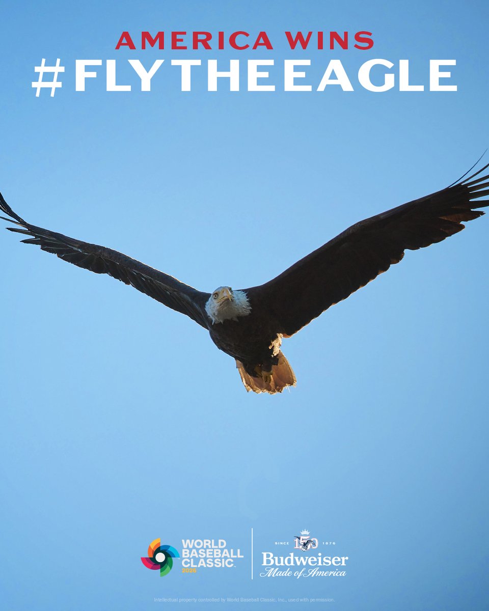AMERICA ADVANCES IN @wbcbaseball 🦅🍻

QRT to keep this bird flying. #FlyTheEagle