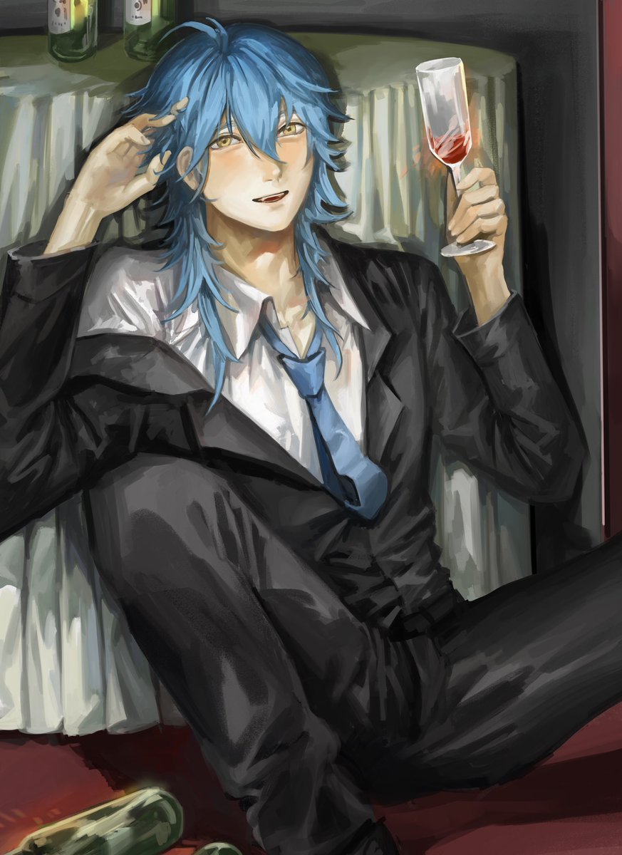 藍 tweet media
