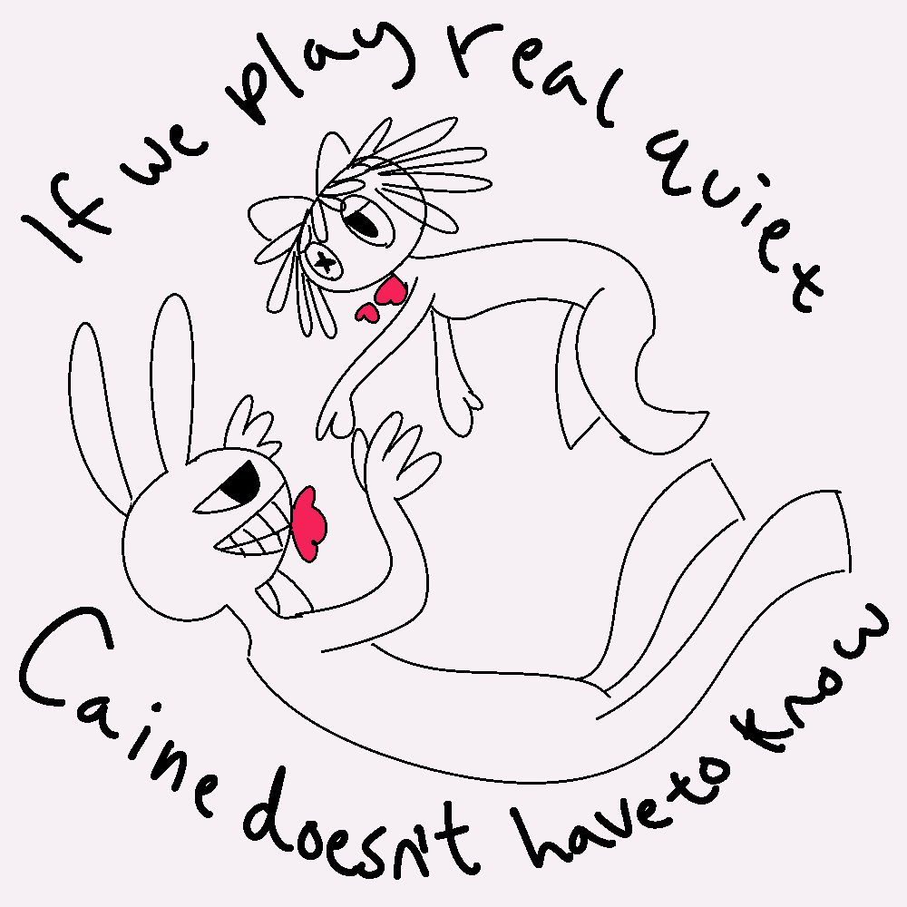 I made a parody of your drawing that I love so much!
If you want me to I can delete it, but otherwise
#TADC #bunnydoll