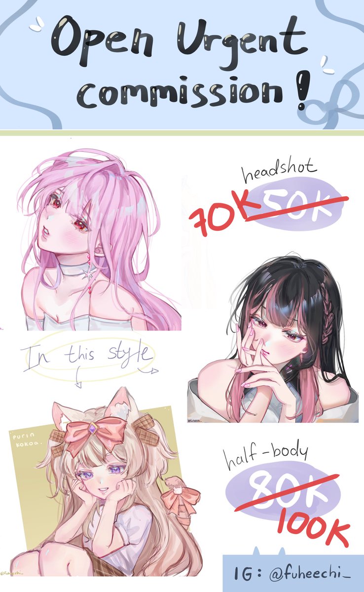 fuheechi_ ||URGENT COMS WAITINGLIST tweet media