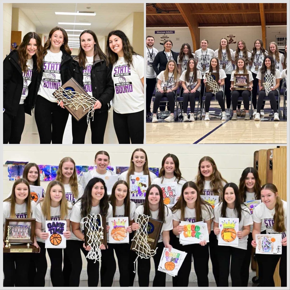 ProductionsW7's tweet photo. Nothing but love for Mosinee GBB. ❤️🏀

Excited to see these girls take the floor at the State Tournament on Thursday.

Enjoy every second of it.
These moments last forever.

#ChasingGold #ForTheGirls https://t.co/gBaAo0Fhwn