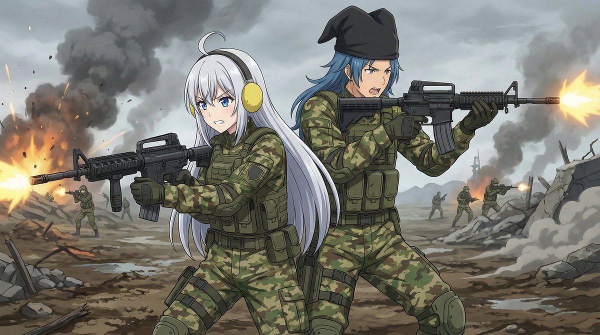 サモンとアイスⅢが軍人だった世界線