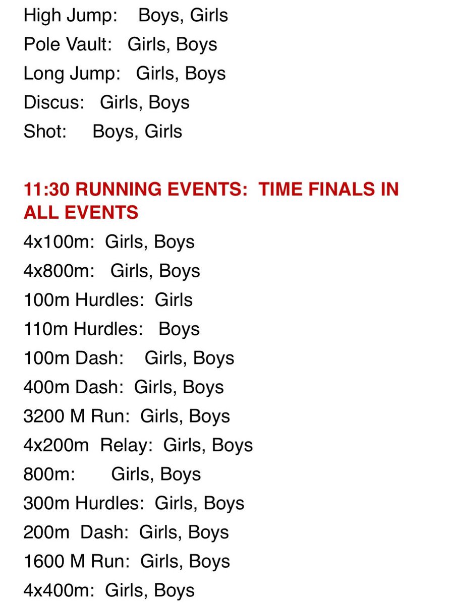 Norman High TF/XC tweet media