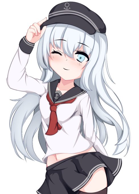 ひびきだよ #艦これイラスト 