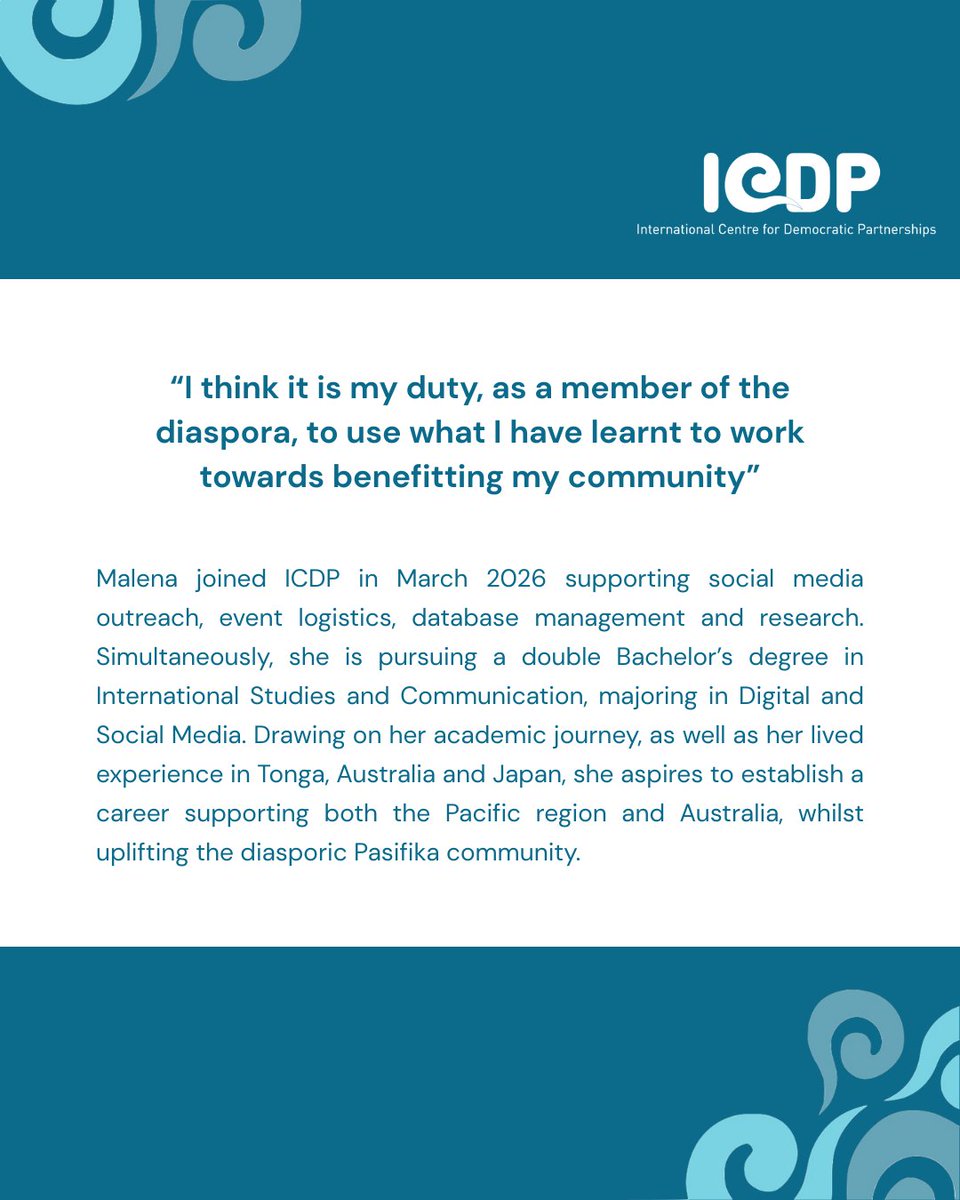 International Centre for Democratic Partnerships tweet media