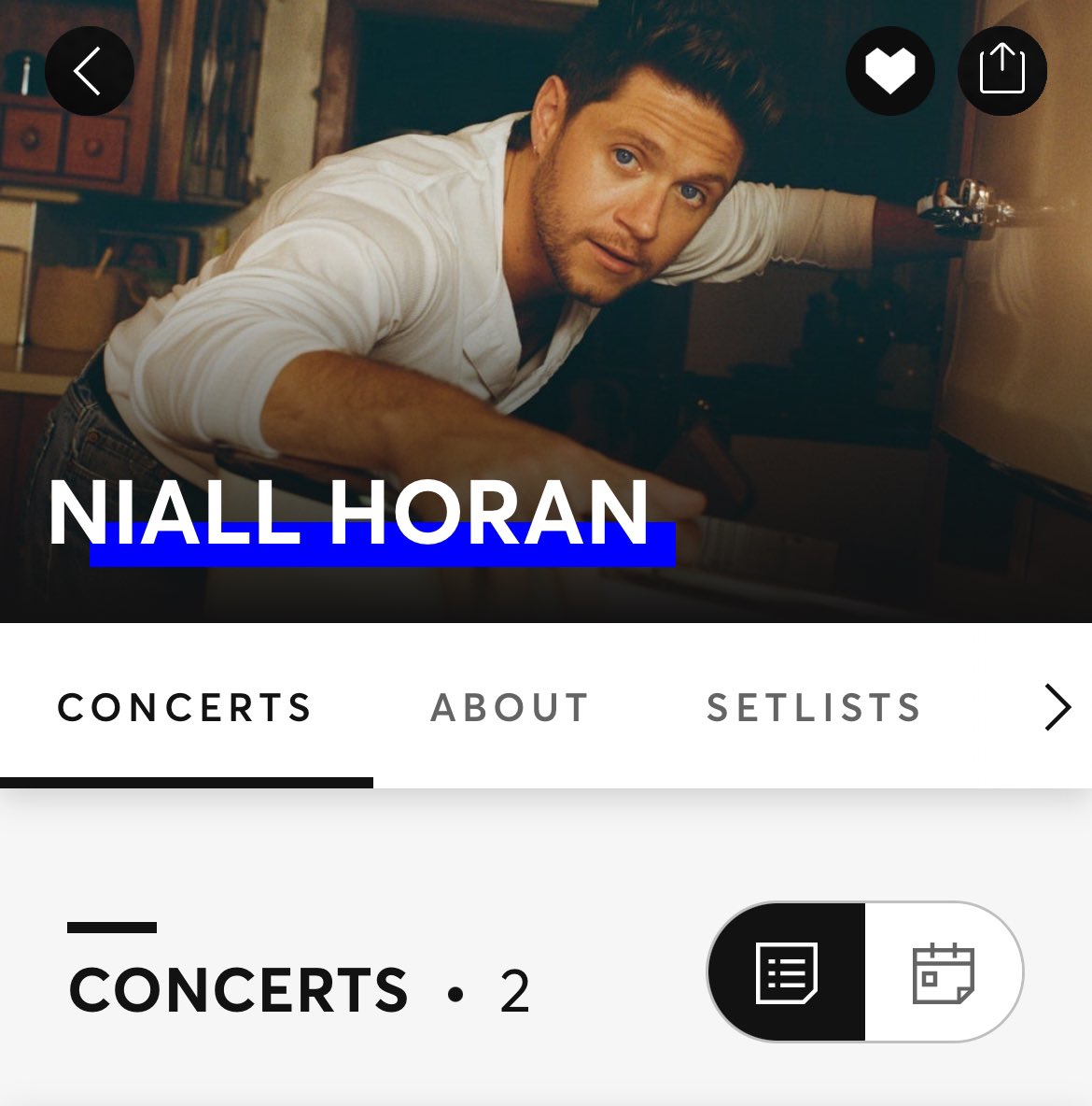 nhstreamupdates's tweet photo. NIALL UPDATED HIS TICKETMASTER 

Oh NH4 era we love you so dearly 
#Niallhoran @NiallOfficial https://t.co/qw872NhbTr
