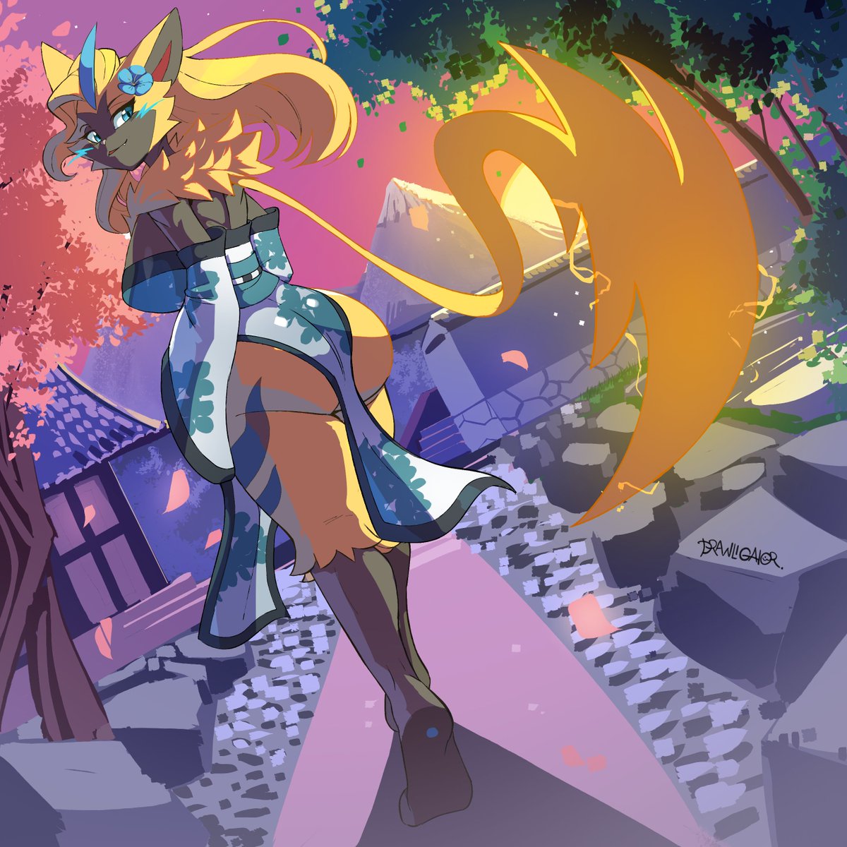 Drawligator tweet media