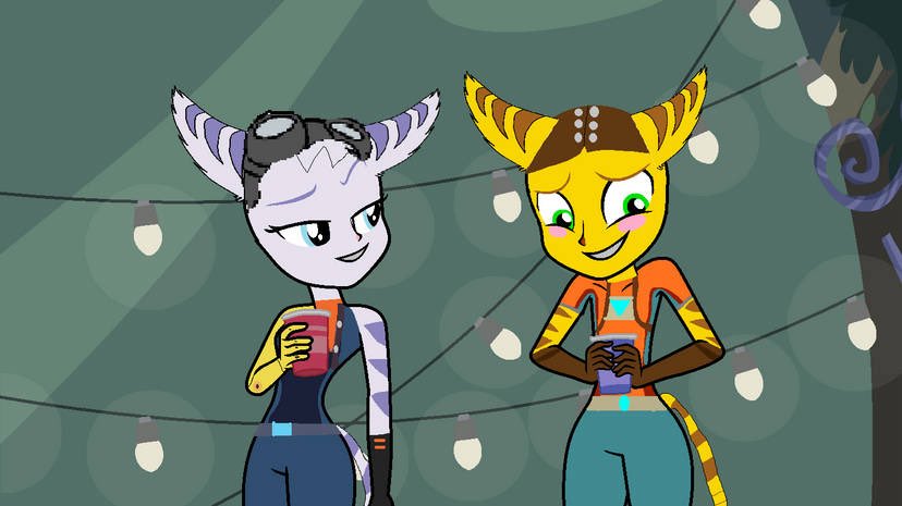 Rivet know Ratchet something about Talwyn #Rivet #Ratchet #ratchetandclank