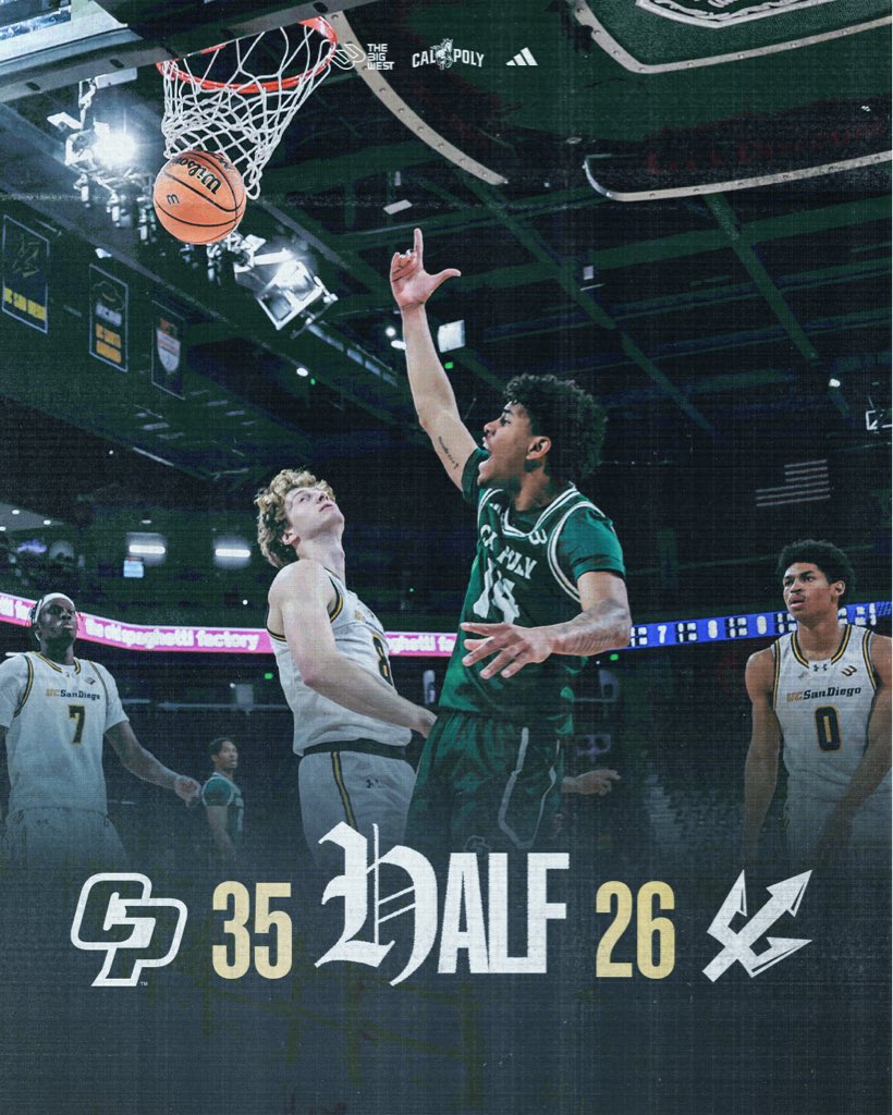 Cal Poly Men’s Basketball tweet media